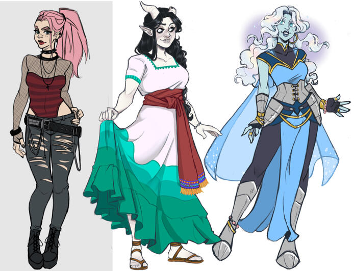 Flat Color Character Design Flat Color Character Design