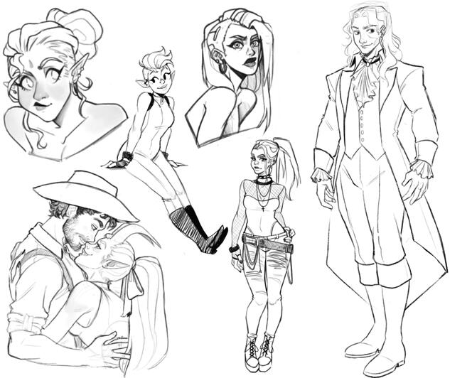 Sketch dump 01 Sketch dump 01