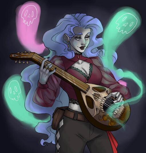 Fae the Haunted Bard